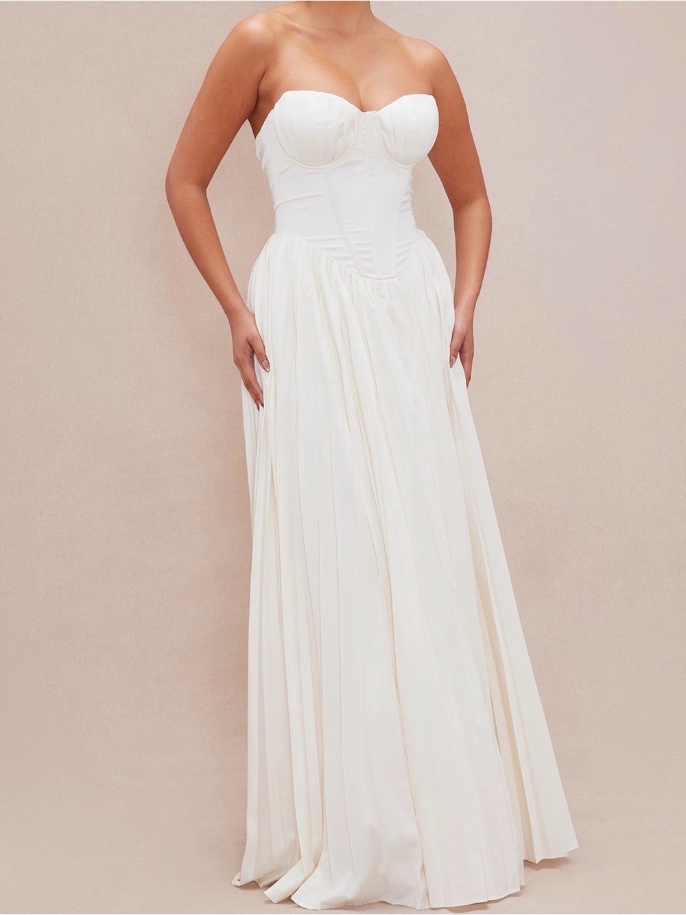 Addison Satin Gown